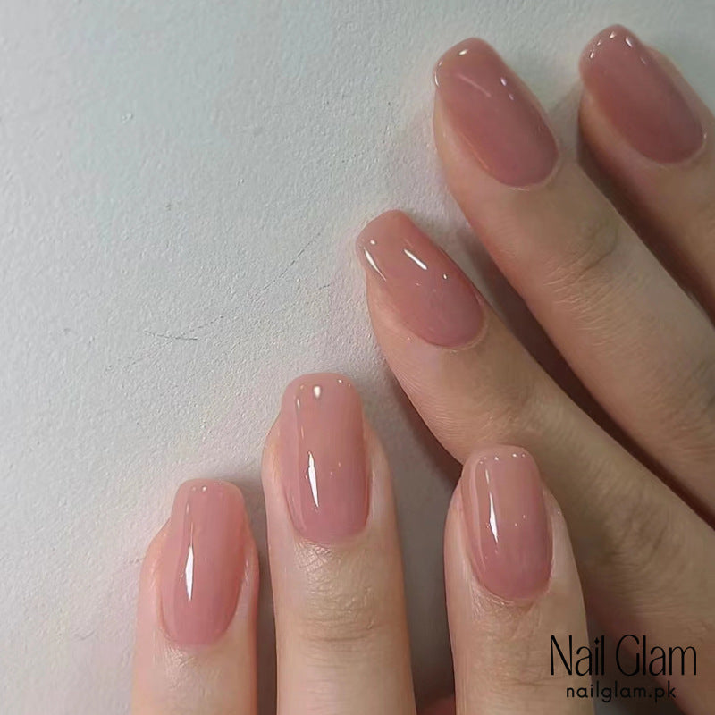 Pastel Pink Elegance (24Pcs) - Nail Kit Included