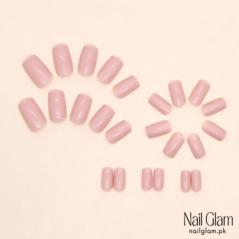 Pastel Pink Elegance (24Pcs) - Nail Kit Included