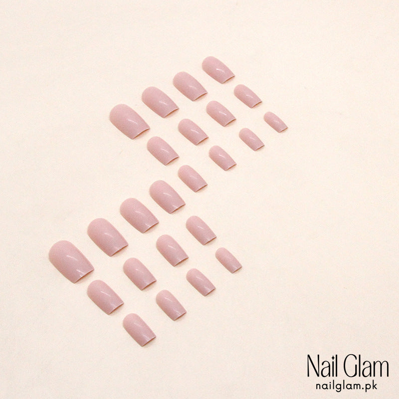 Pastel Pink Elegance (24Pcs) - Nail Kit Included