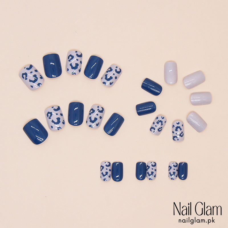 Nautical Navy (24Pcs) - Nail Kit Included
