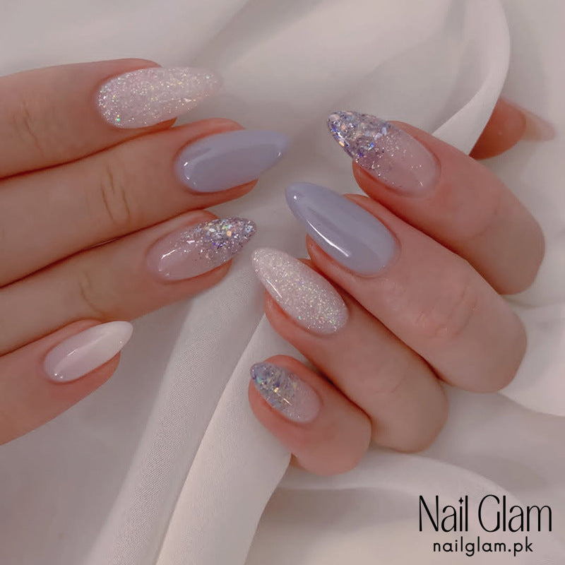 Ethereal Sparkle (24Pcs) - Nail Kit Included