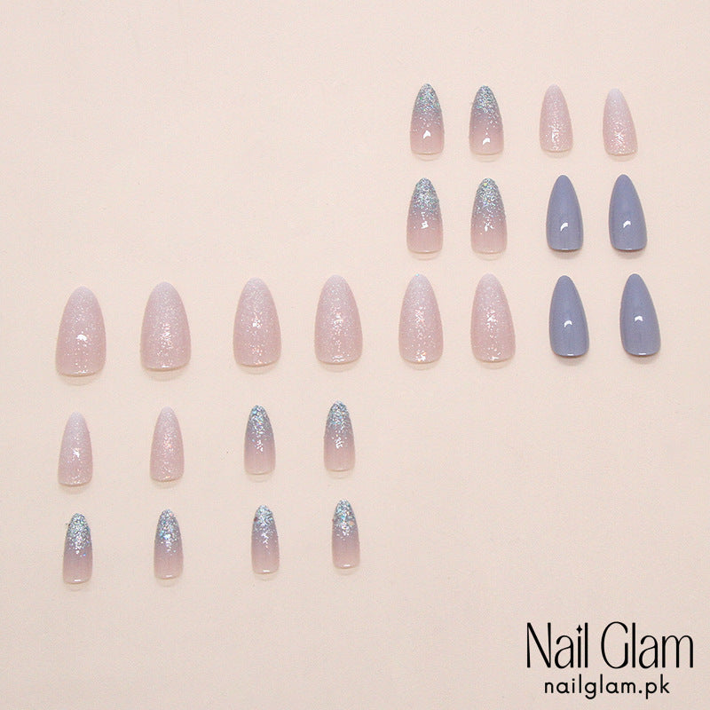 Ethereal Sparkle (24Pcs) - Nail Kit Included