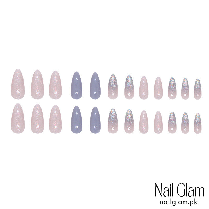 Ethereal Sparkle (24Pcs) - Nail Kit Included