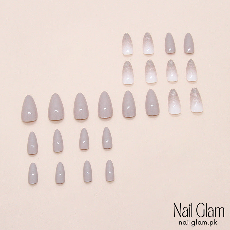 Neutral Elegance (24Pcs) - Nail Kit Included