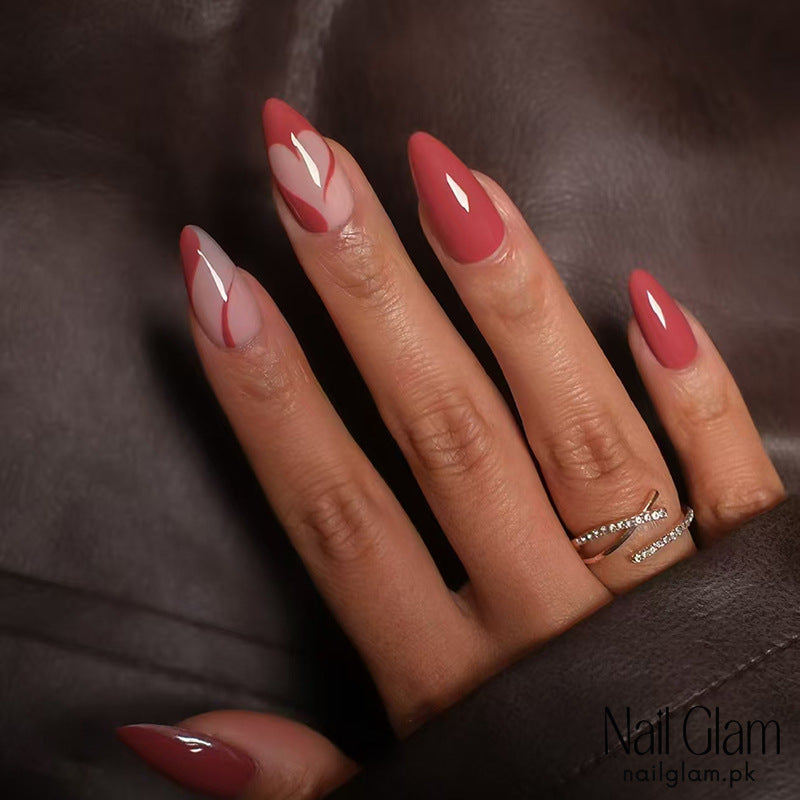 Floral Elegance (24Pcs) - Nail Kit Included