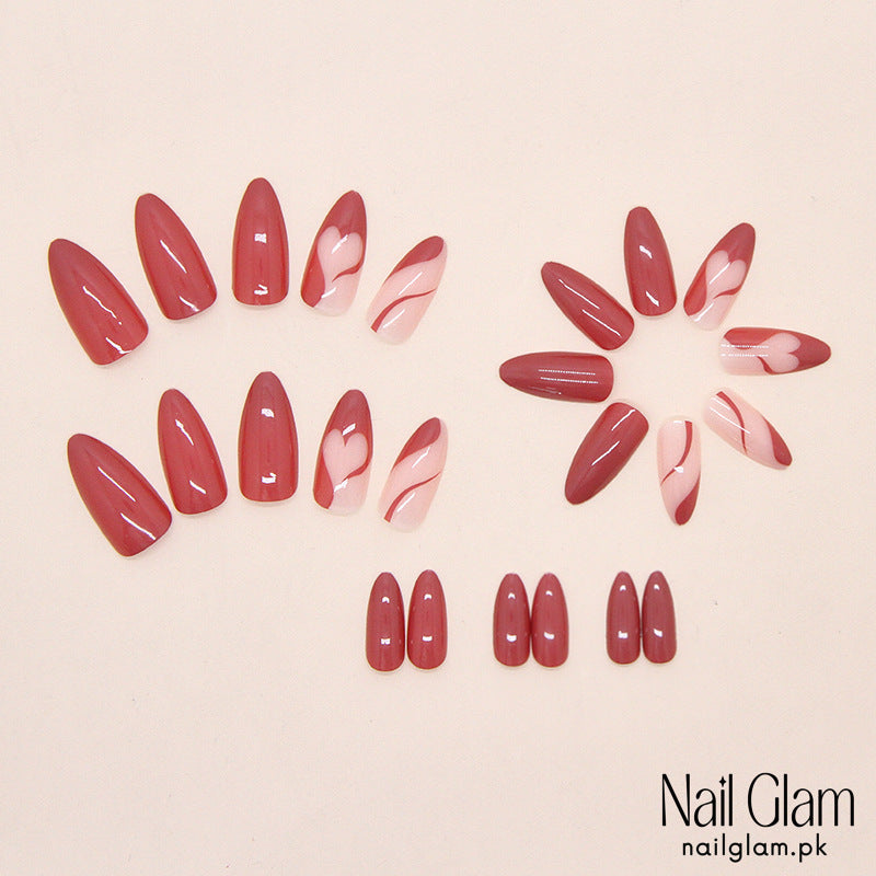 Floral Elegance (24Pcs) - Nail Kit Included