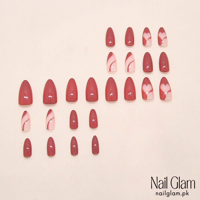 Floral Elegance (24Pcs) - Nail Kit Included