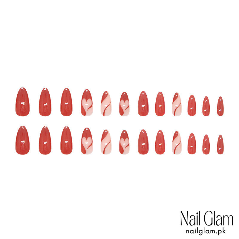 Floral Elegance (24Pcs) - Nail Kit Included