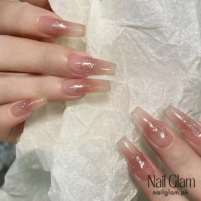 Whimsical Blossom (24Pcs) - Nail Kit Included