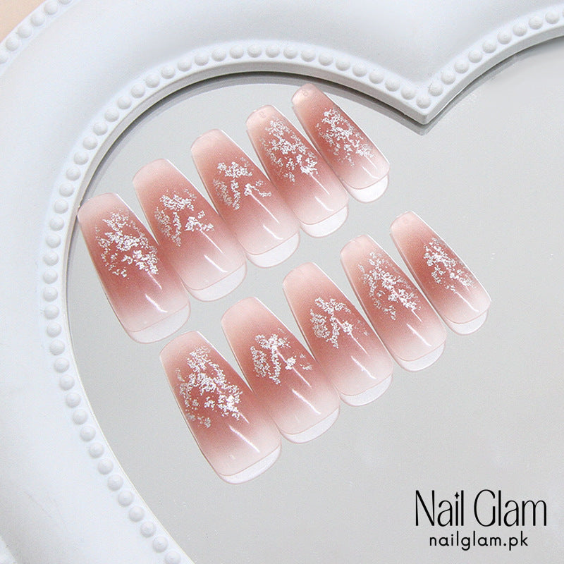 Whimsical Blossom (24Pcs) - Nail Kit Included
