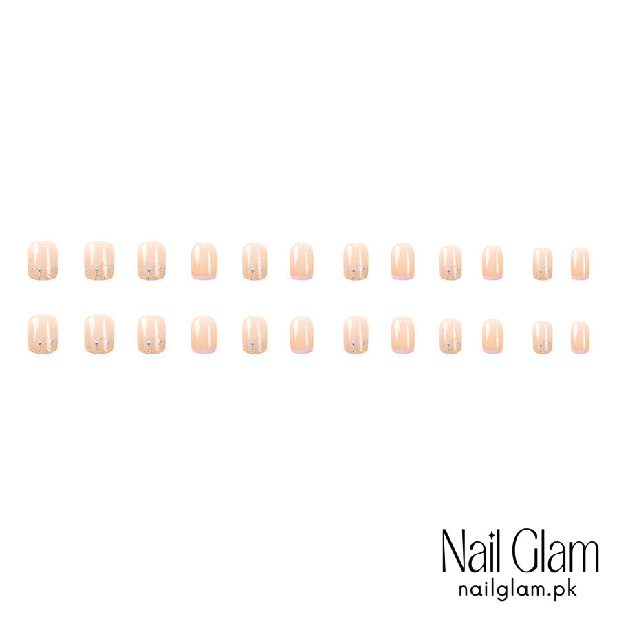 Shimmering Peach (24Pcs) - Application Kit Included