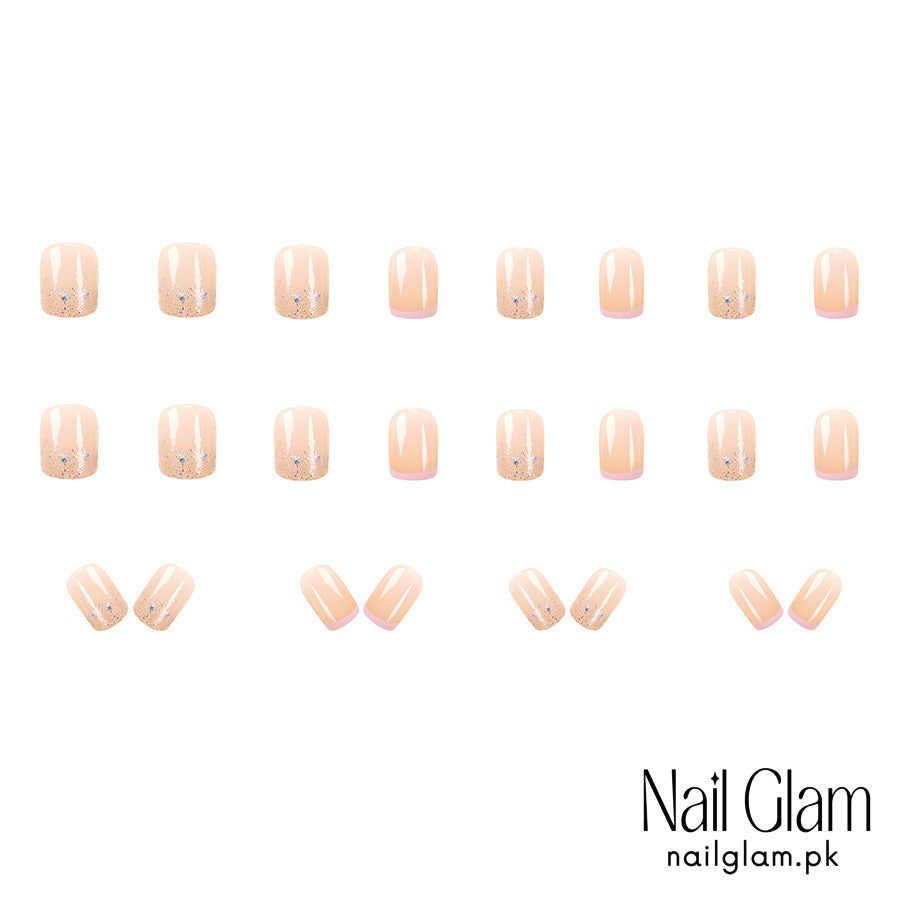 Shimmering Peach (24Pcs) - Application Kit Included