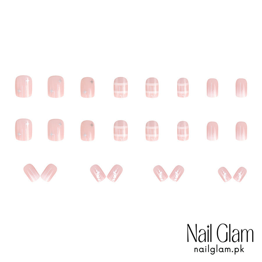 Peachy Keen Elegance (24Pcs) - Application Kit Included