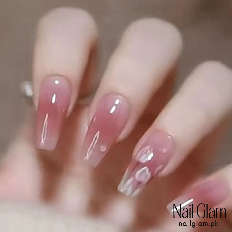 Petal Designs Press-On Nails (24Pcs) - Application Kit Included