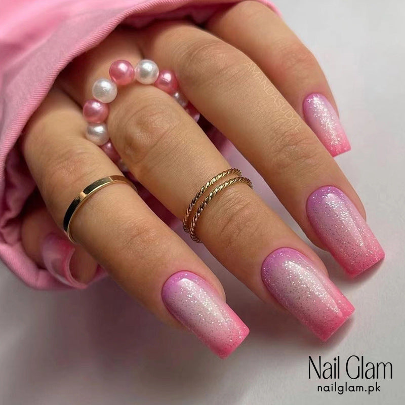 Nail Glam 409 - Lavender Dream (24Pcs) - Application Kit Included