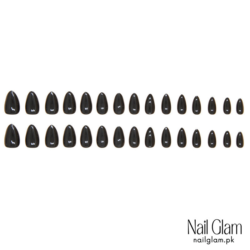 Nail Glam 419 - Celestial Eclipse (24Pcs) - Application Kit Included