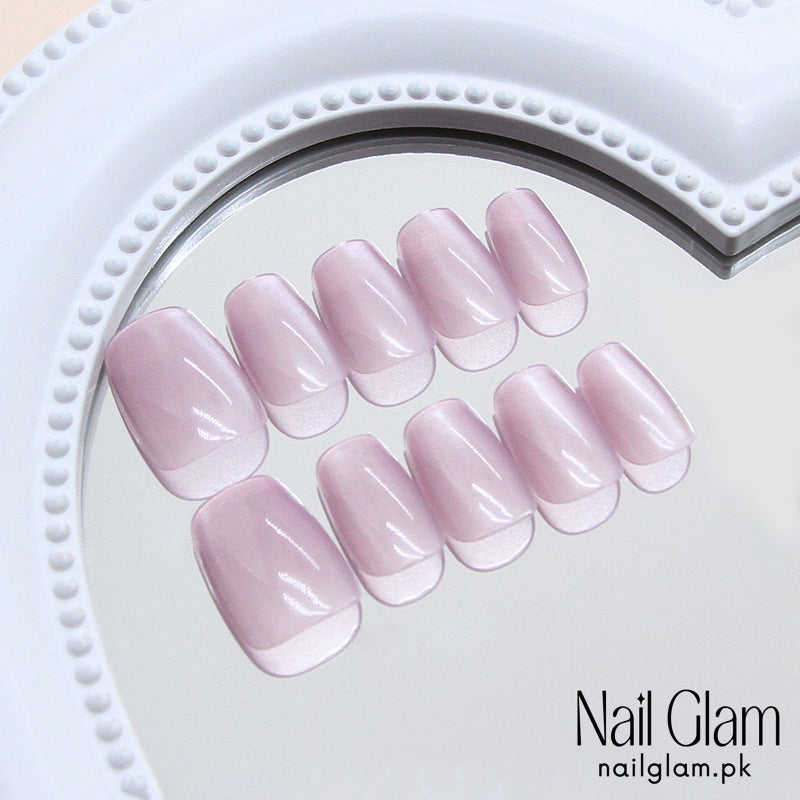 Nail Glam 468 - Lavender Mist (30Pcs) - Application Kit Included