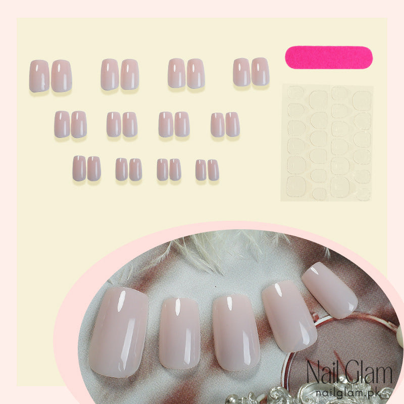 Pure Color Simple Nude (24Pcs) - Application Kit Included