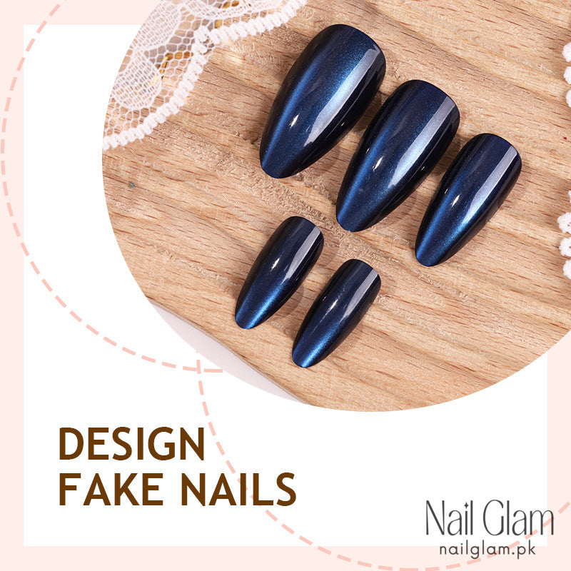 Deep Sea Blue Cat Eye (24Pcs) - Application Kit Included