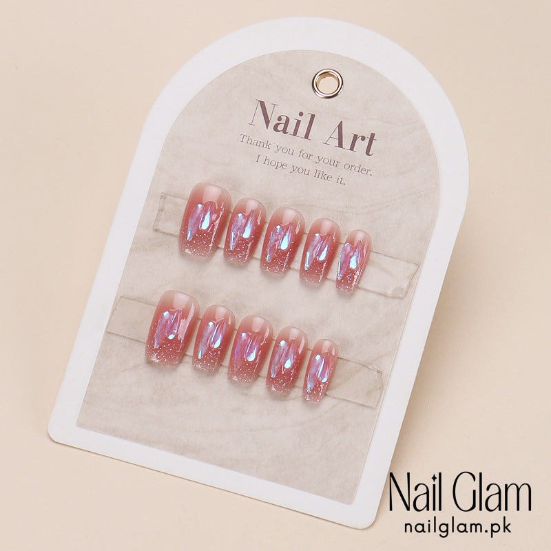 NailGlam 632 - Shine Spectrum (30Pcs) - Application Kit Included