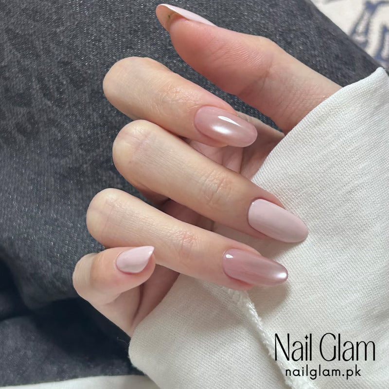 NailGlam 637 - Slim and Graceful (30Pcs) - Application Kit Included